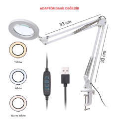 UPX 803L  Akrobat LED 5X Büyüteç