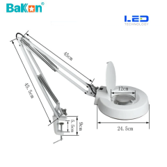 Bakon BK500C LED 10X Akrobat Büyüteç