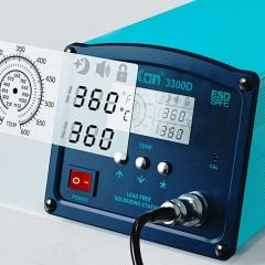 Bakon BK 3300D İntelligent Yüksek Frekans Eddy Akım Havya İstasyonu